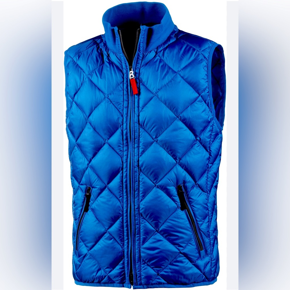 Bogner Blue Quilted Vest
